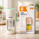Geepas Rechargeable Portable Blender 500ml | GSB44073T