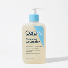 منظف CeraVe Renewing SA – غسول مقشر للوجه بحمض الساليسيليك (237 مل)