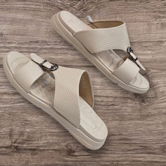 Mens sandal white color