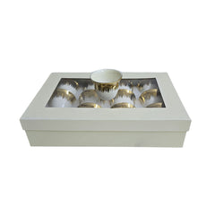 Ceramic Kahwah cup -12pcs