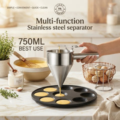 Multi-Function Stainless Steel Batter Dispenser