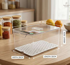 Acrylic Food Container With Lid