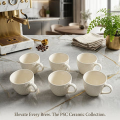 6 Pcs Ceramic Cup