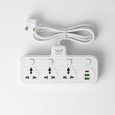 Power Socket Extension Box | 3000W rated power | USB & Type C PD ports