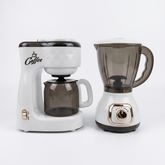 Kids’ Kitchen Series Play Set – Realistic Toy Coffee Maker & Blender with Sound and Light Features