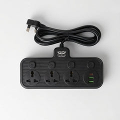 صندوق تمديد مقبس الطاقة | قدرة 3000 واط | منافذ USB و تايب سي PD