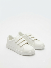 School Shoes Unisex White&Black