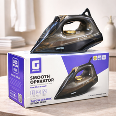 Geepas 2400w Ceramic Steam Iron | GSI7801F
