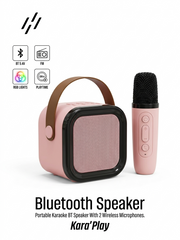 Heatz HS1 Mini Portable Karaoke Bluetooth Speaker With 2 Mic