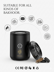 Portable Smart Electric Bakhoor Burner