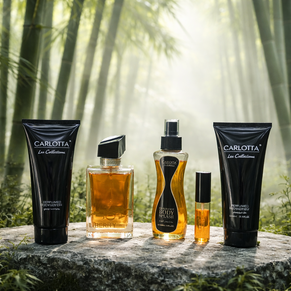 Carlotta | Perfumed body Wash+Fragrance+Fragrance Body Splash+Perfumed Body Lotion Pro Mix Set
