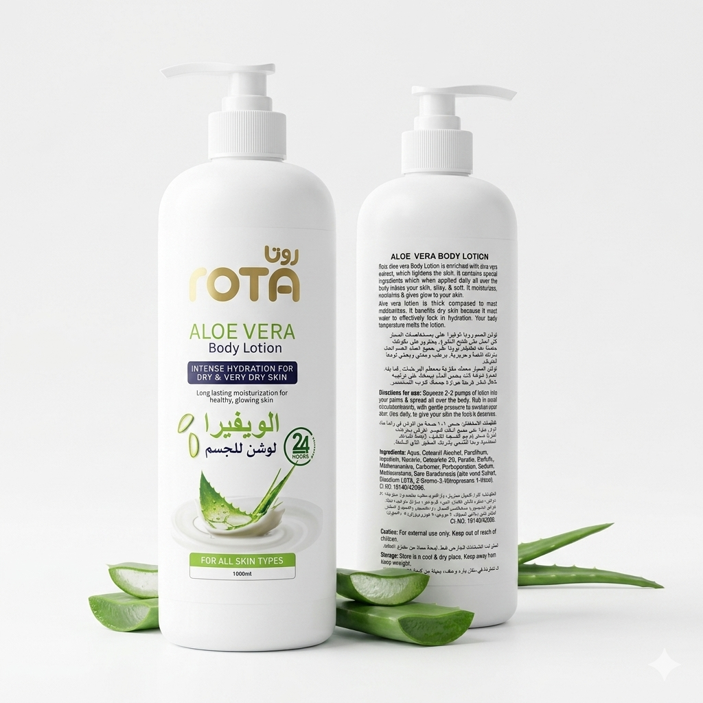Rota Aloevera Body Lotion 1000ml