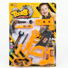 Kids' Pretend Play Construction Tool Set -11Pcs