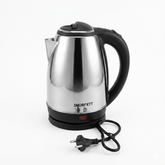Smurfett 2.0L Stainless Steel Electric Kettle - 1500W High-Speed Boiling