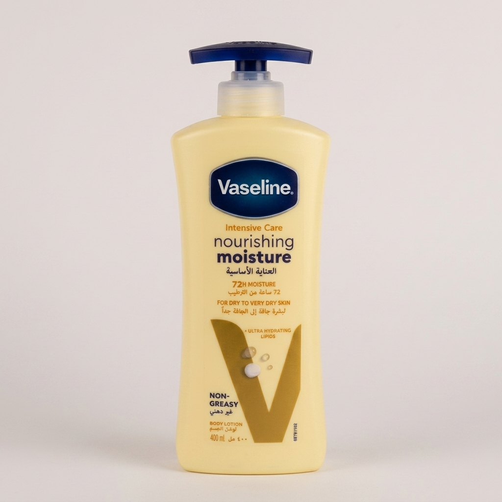 Vaseline Intensive Care Nourishing Moisture Body Lotion for Dry Skin - 400ml