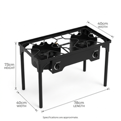 Stove Outdoor 2 Burber