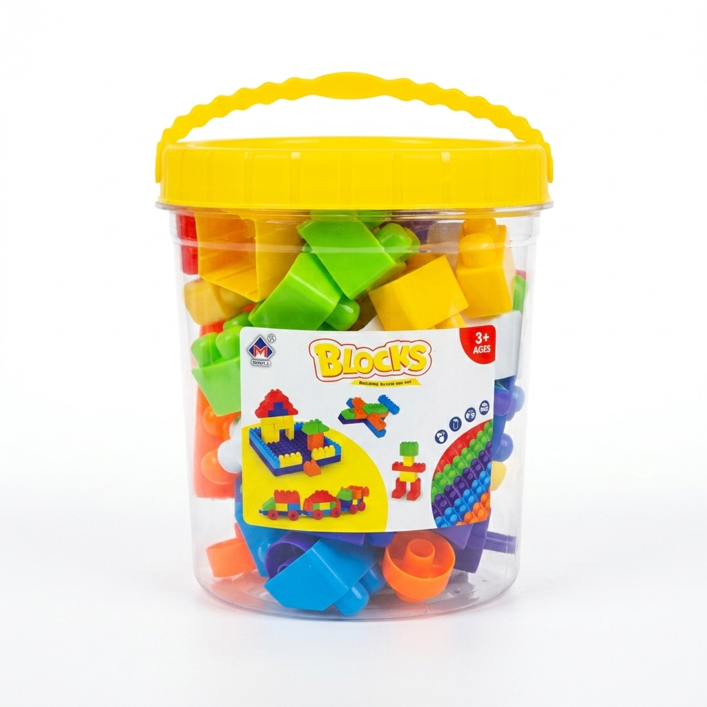 Building block Bucket -42 Pcs