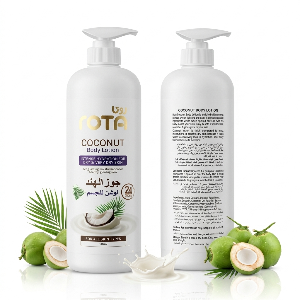 Rota Cocunut Body Lotion 1000ml