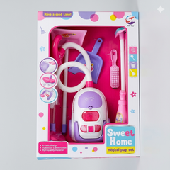 Interactive 6-Piece Kids' Cleaning Kit with vacuum cleaner