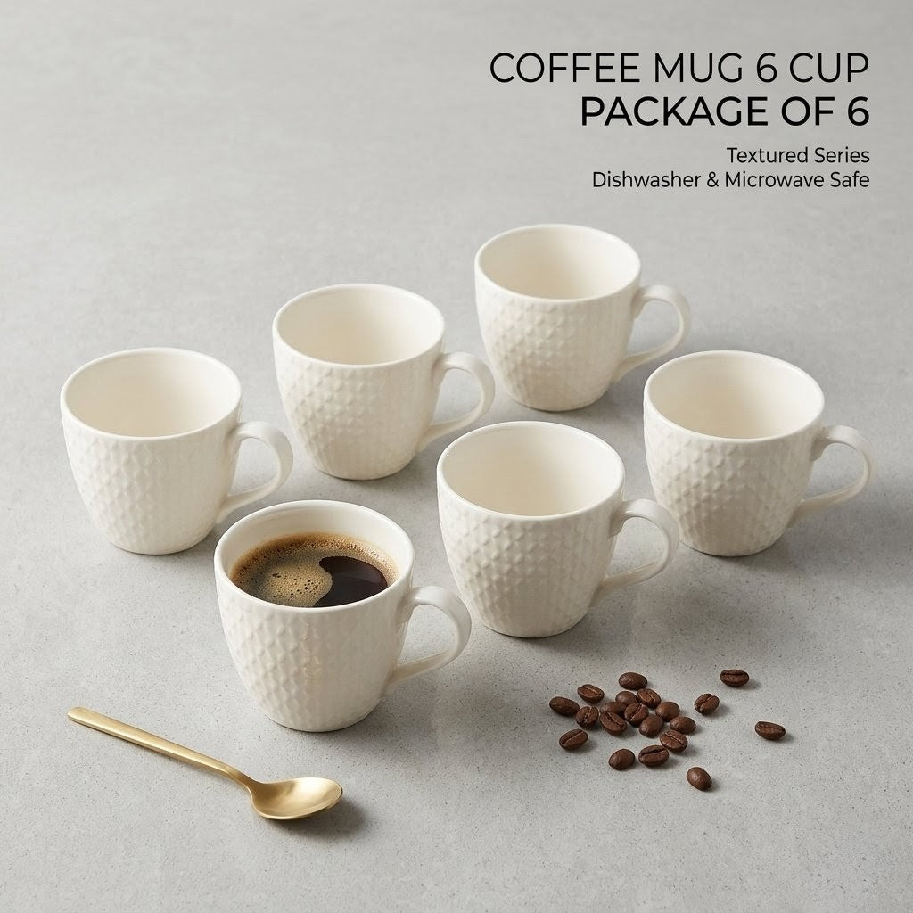 6 Pcs Ceramic Cup