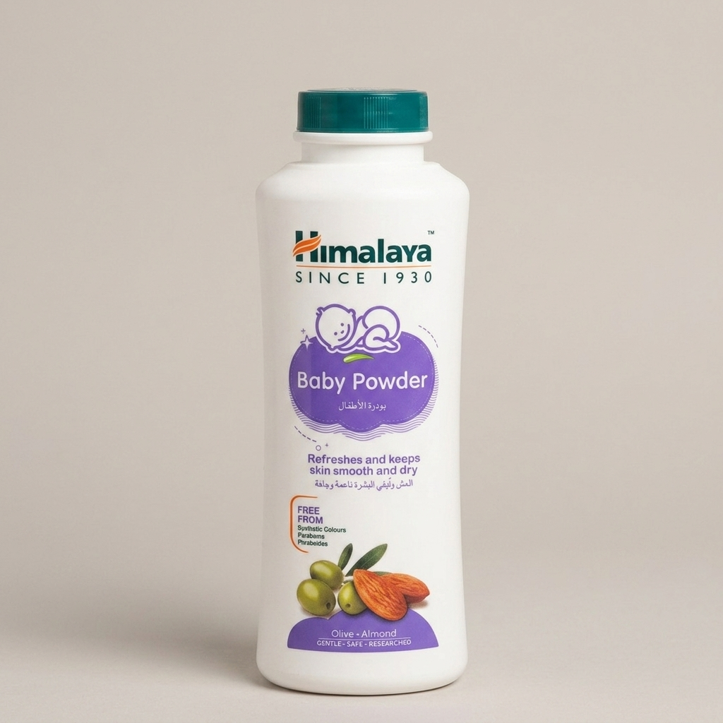Himalaya Baby Powder with Olive & Almond (200g)